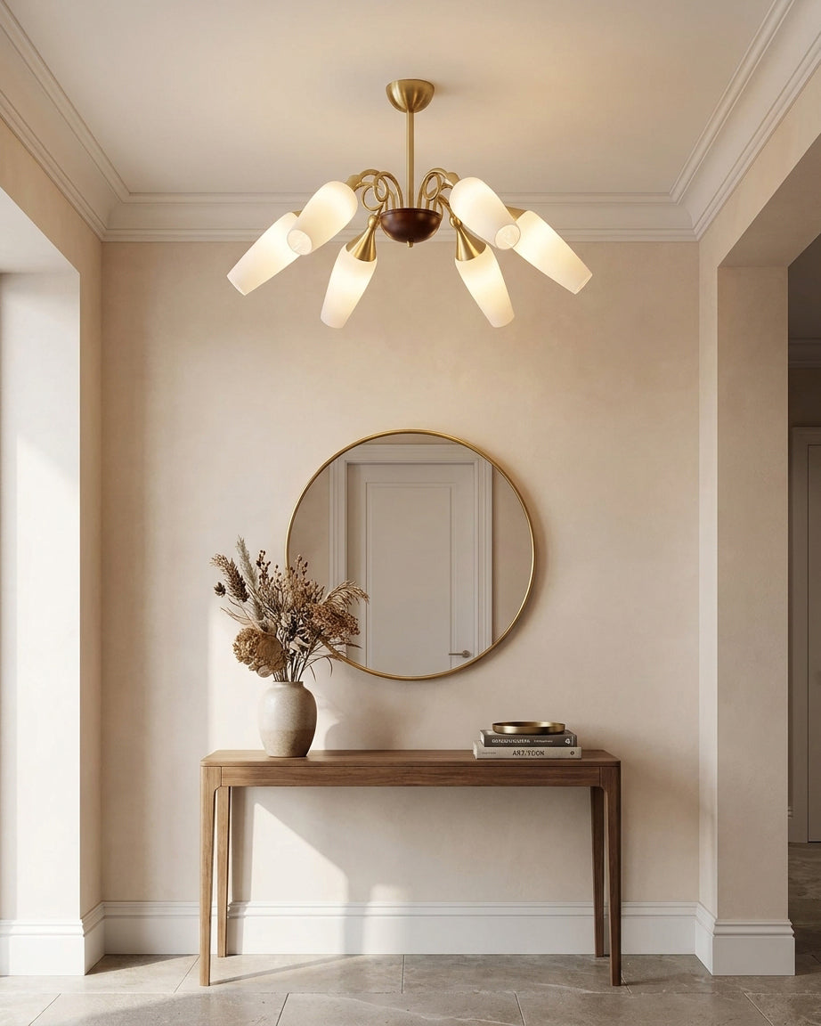 Lucienne Brass Chandelier
