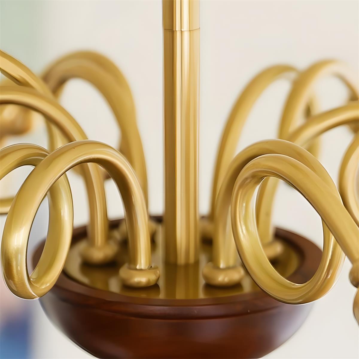 Lucienne Brass Chandelier