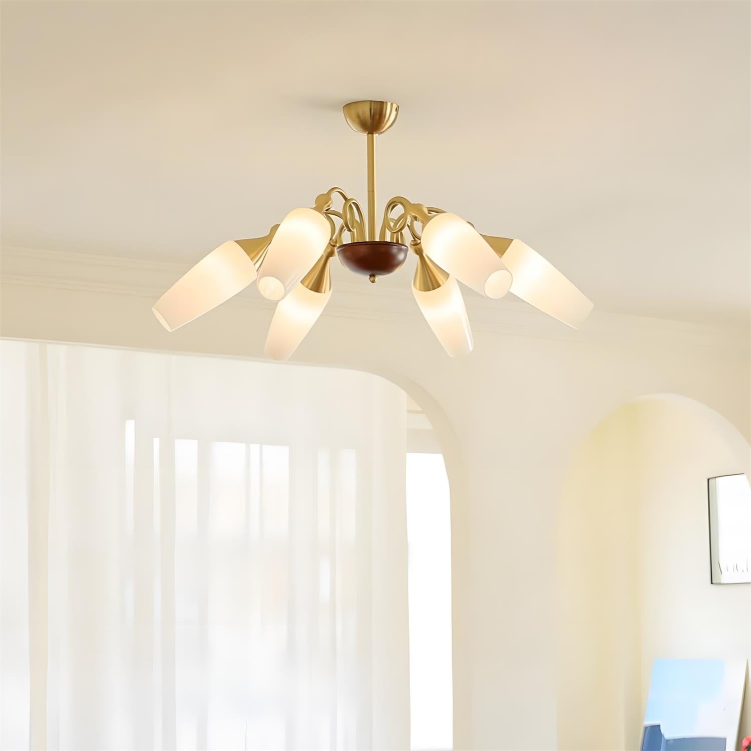 Lucienne Brass Chandelier