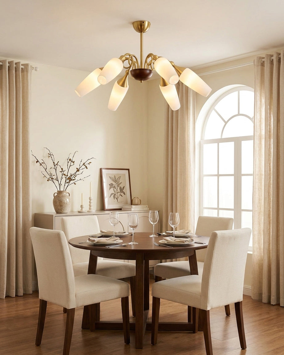 Lucienne Brass Chandelier