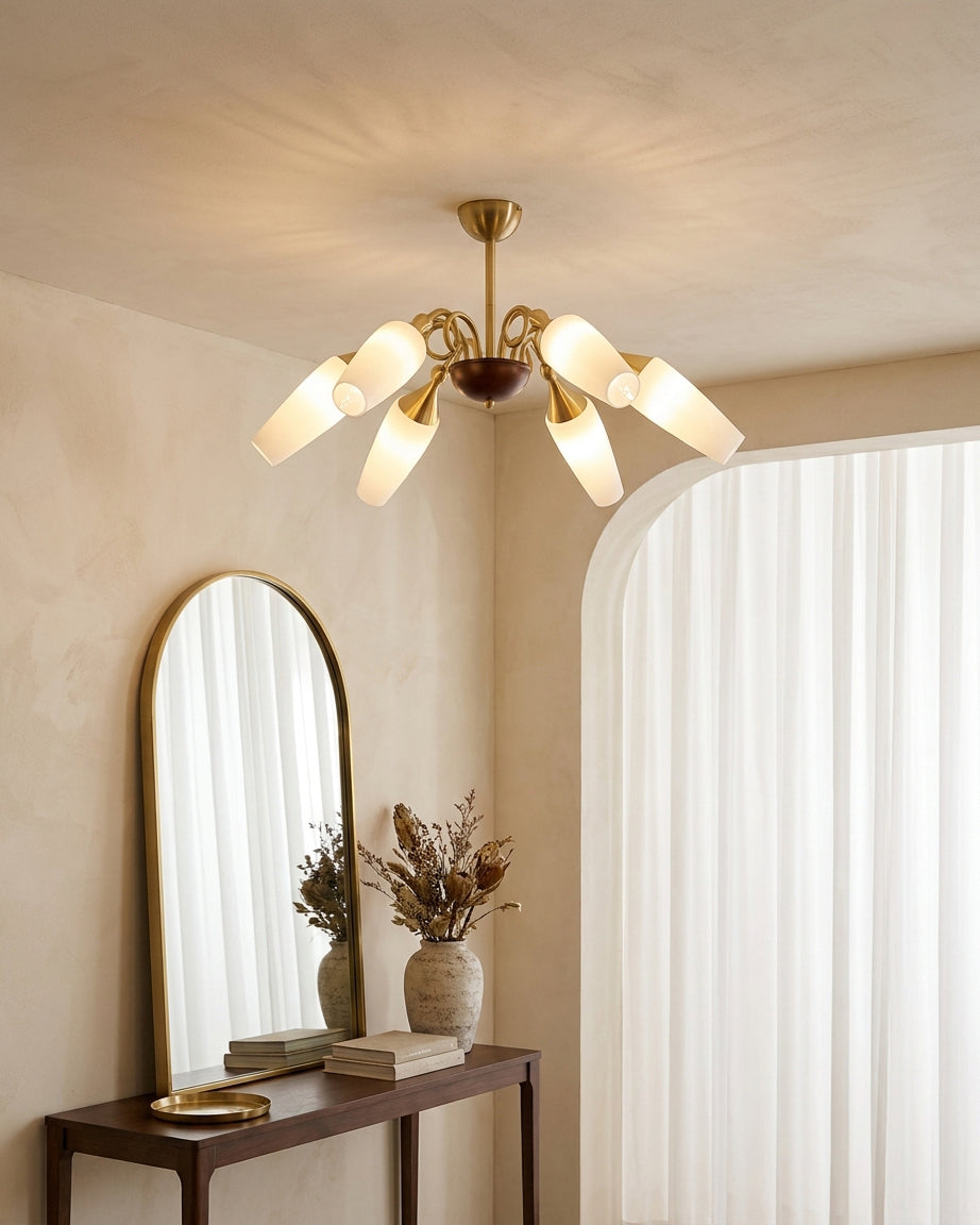 Lucienne Brass Chandelier