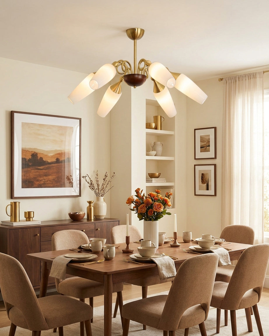 Lucienne Brass Chandelier