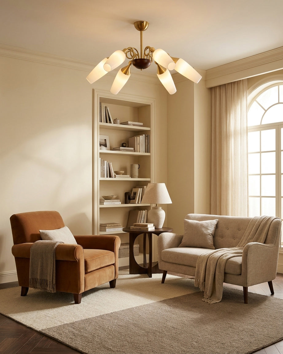 Lucienne Brass Chandelier