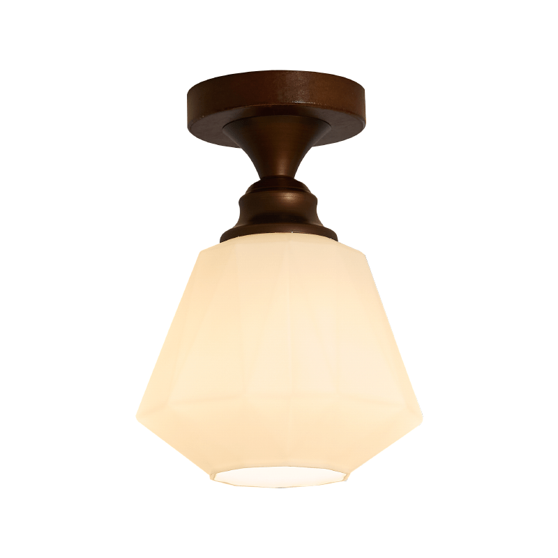 Alveneth Premium Nordic Art Glass Ceiling Lamp-Neutral Decor