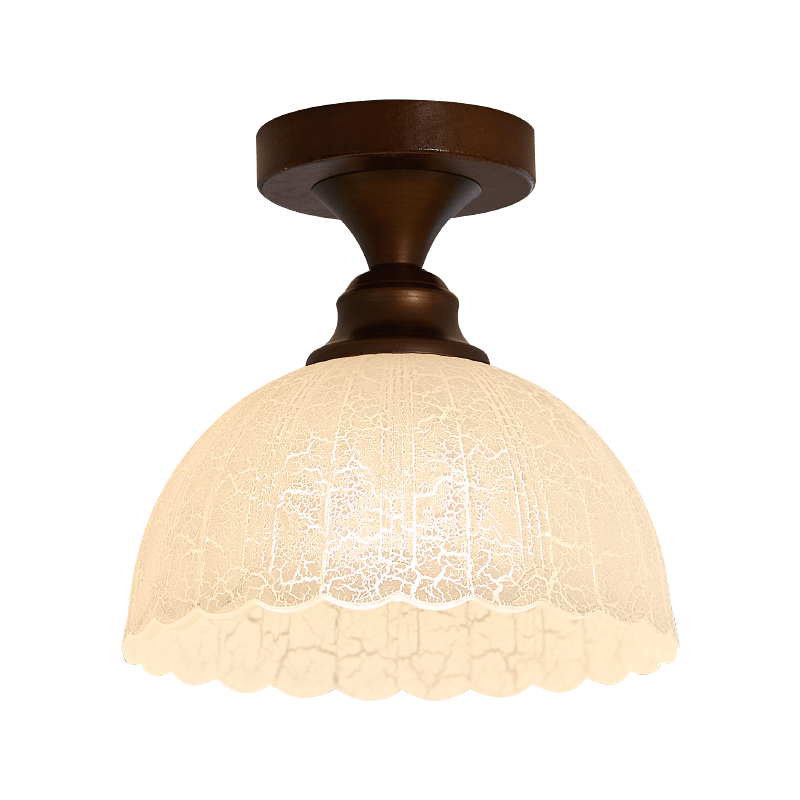 Alveneth Premium Nordic Art Glass Ceiling Lamp-Neutral Decor