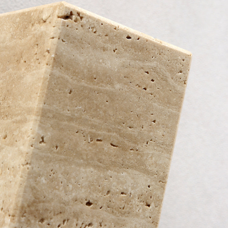 Lyra Travertine Wall Lamp
