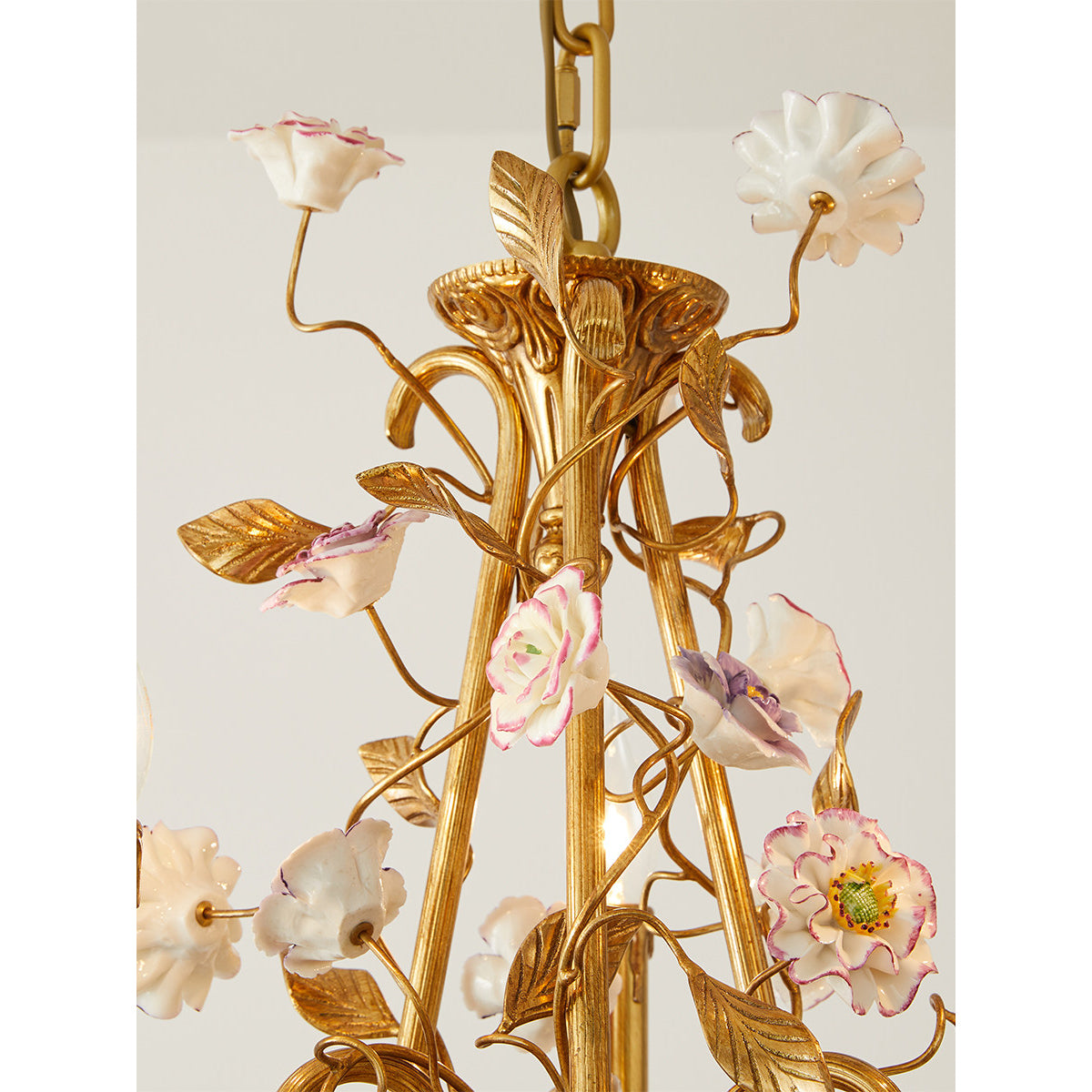 Another perspective of the intricate floral decorations.