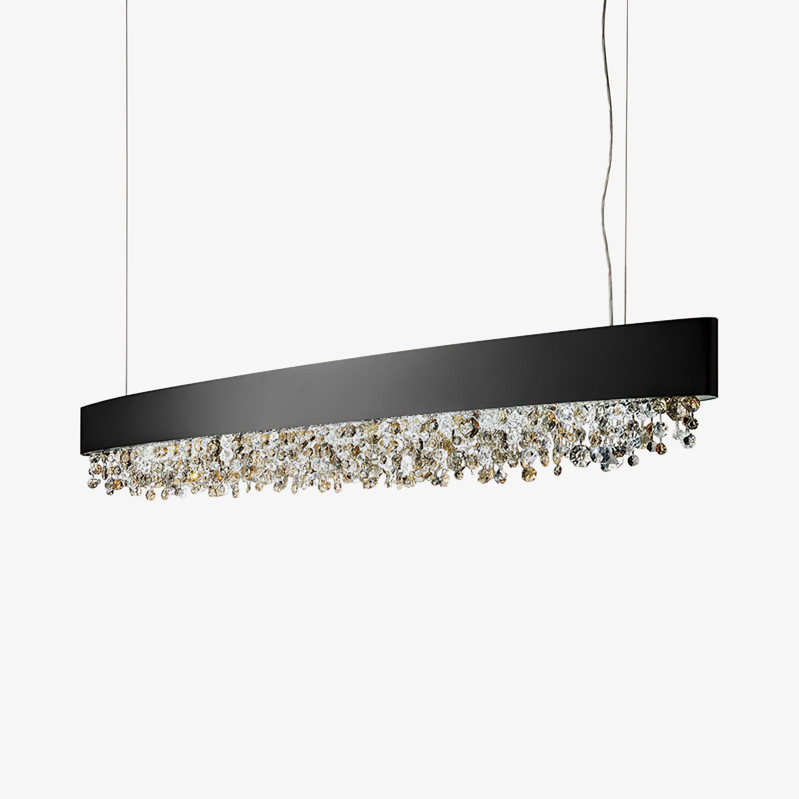 Kaelan Modern Luxury Crystal Pendant Light-Neutral Decor