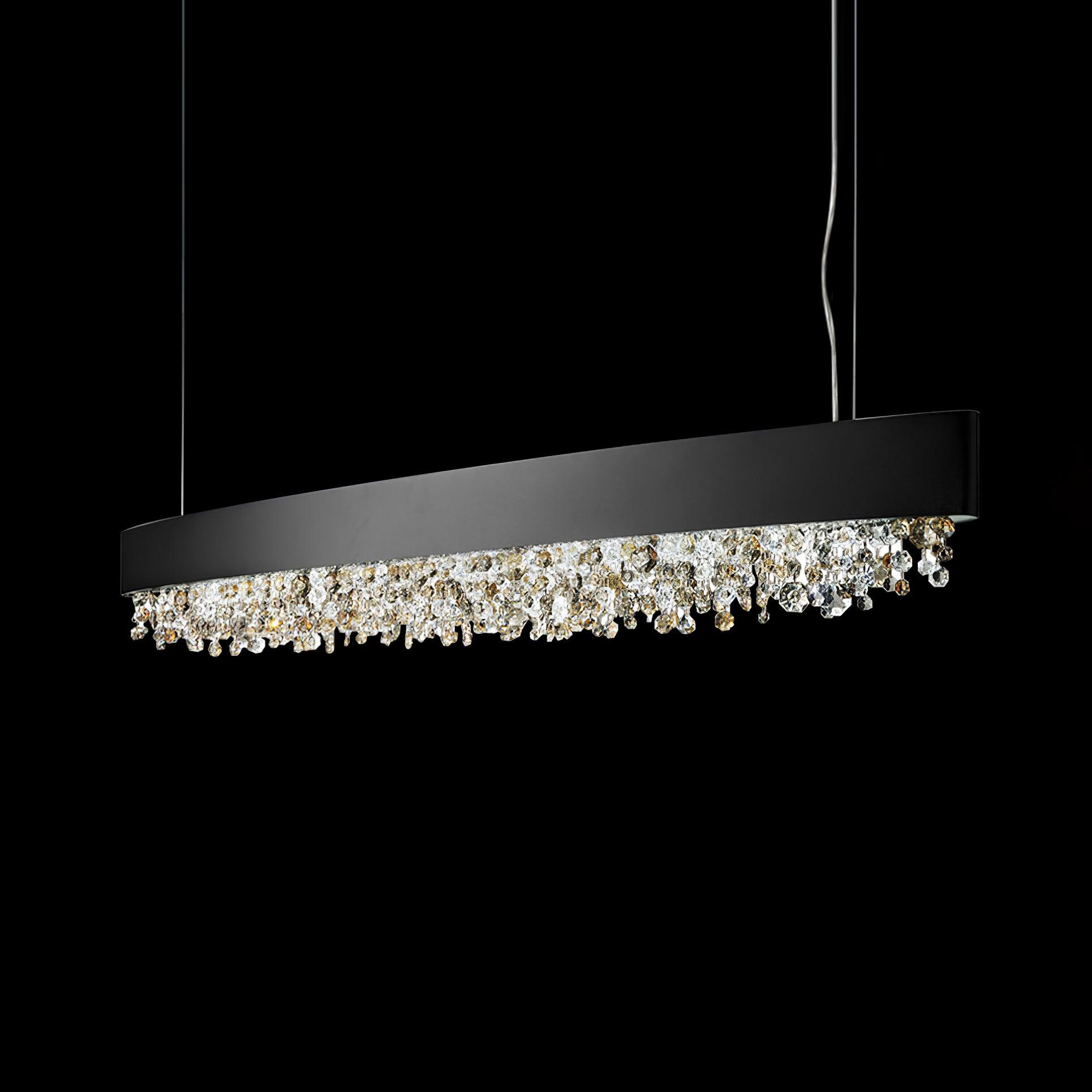 Kaelan Modern Luxury Crystal Pendant Light-Neutral Decor