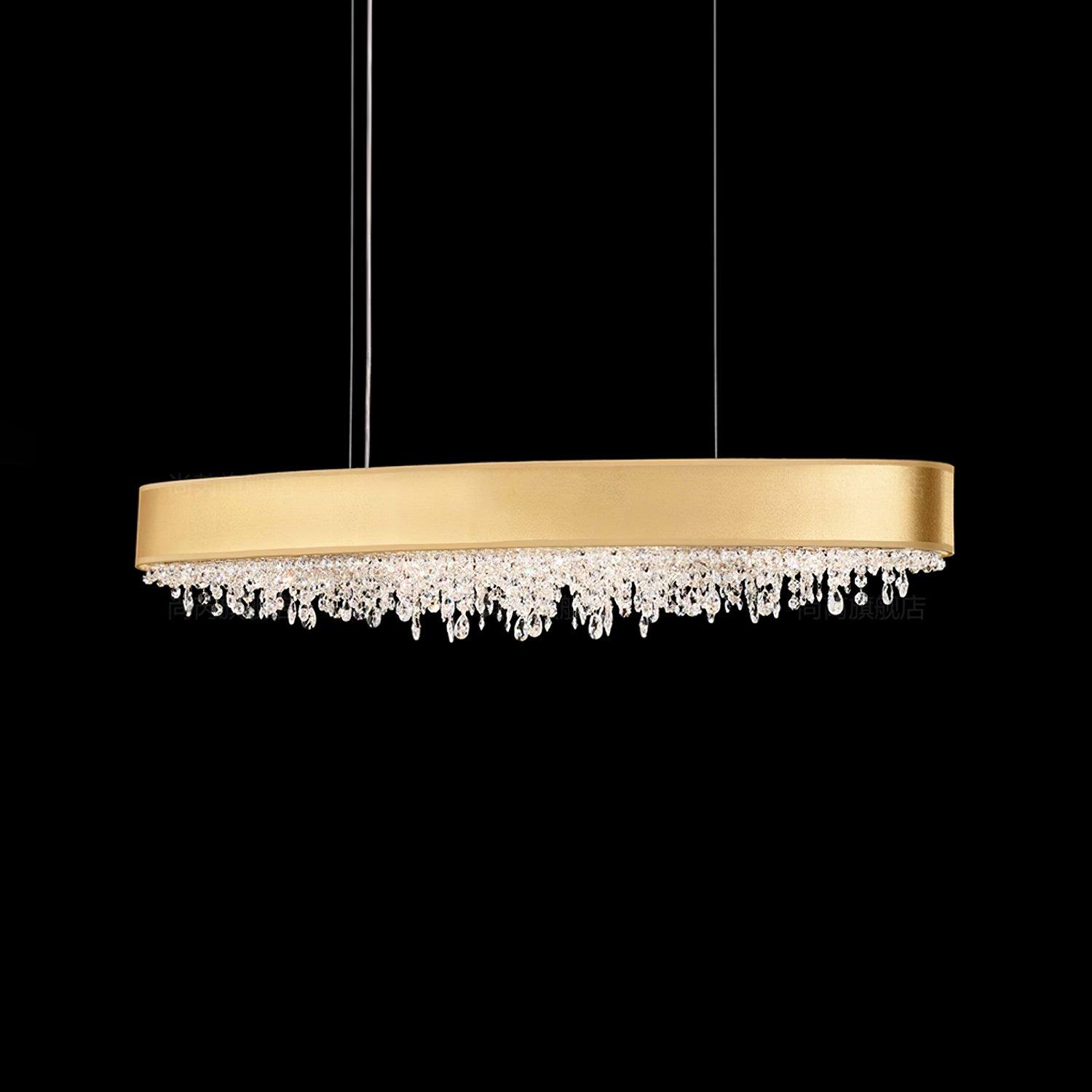 Kaelan Modern Luxury Crystal Pendant Light-Neutral Decor