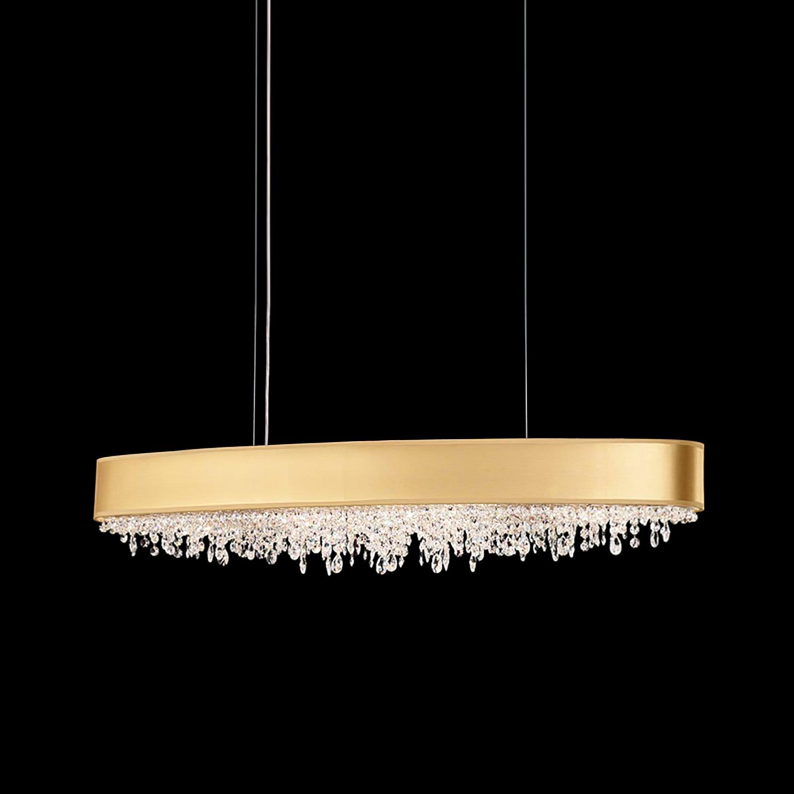 Kaelan Modern Luxury Crystal Pendant Light-Neutral Decor