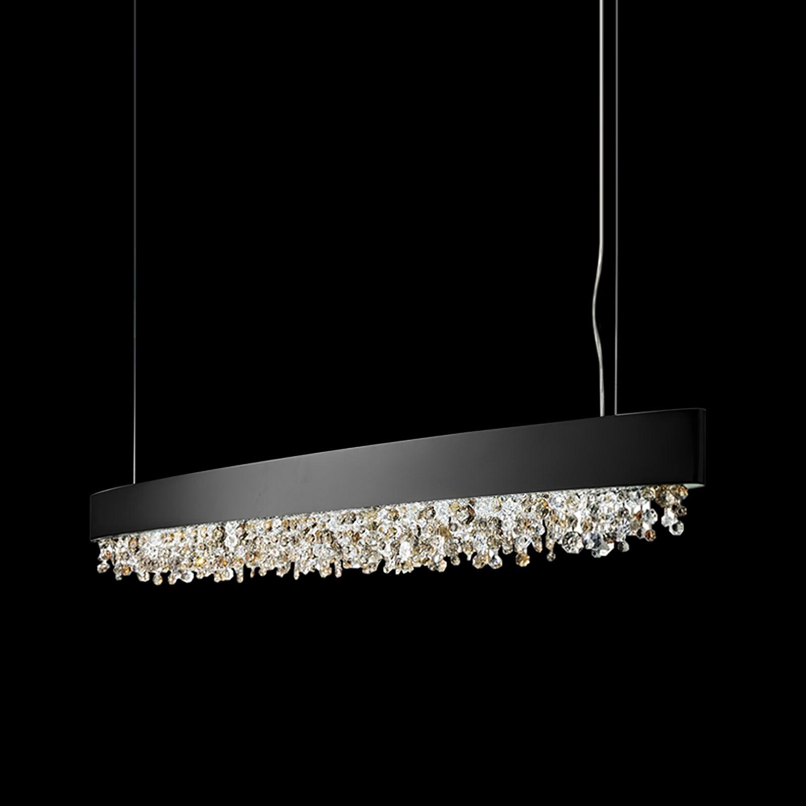 Kaelan Modern Luxury Crystal Pendant Light-Neutral Decor