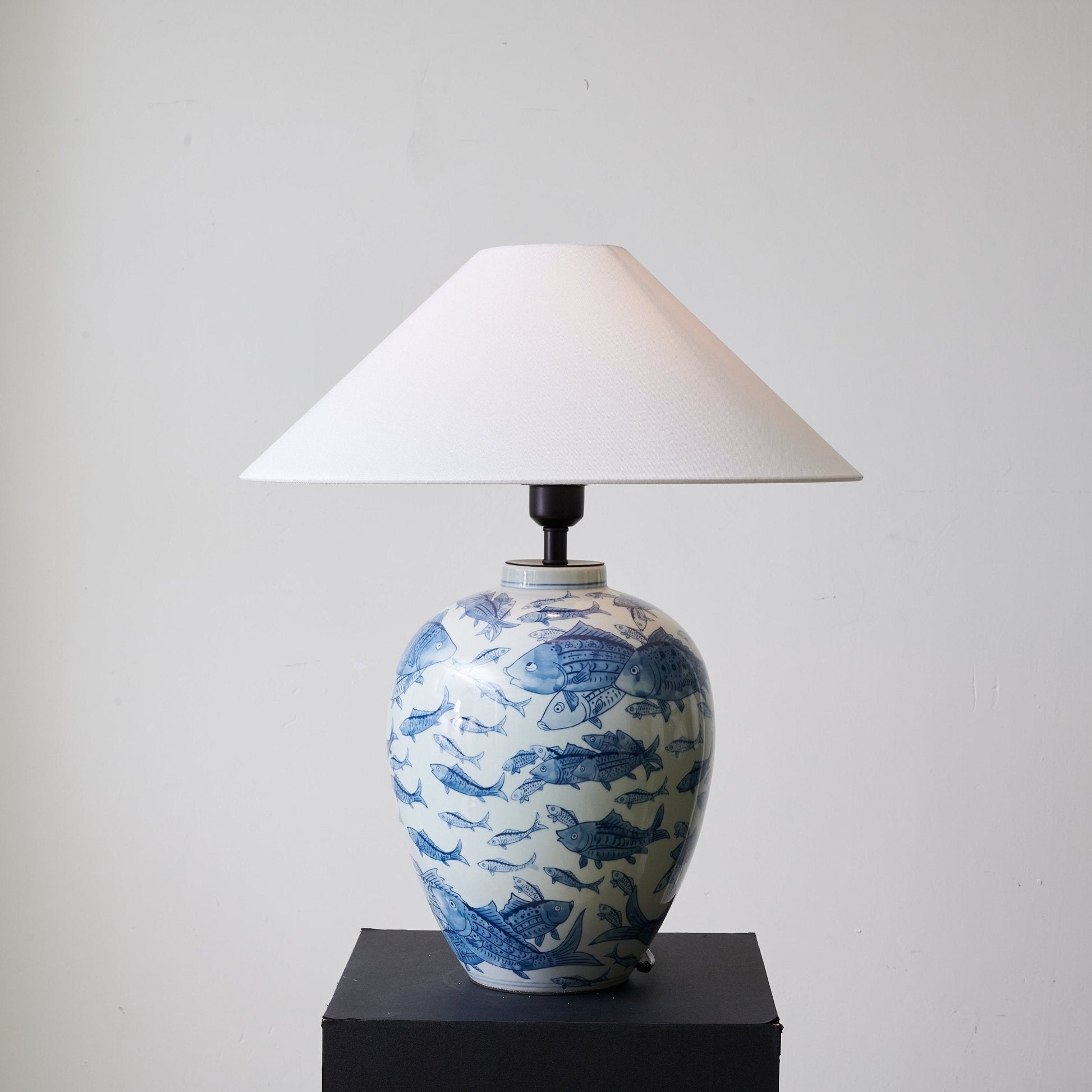 Tel Fabric Traditional Table Lamp-Neutral Decor