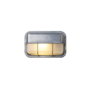 Olcarila Vintage Outdoor Glass Sconce Wall Lamp-Neutral Decor