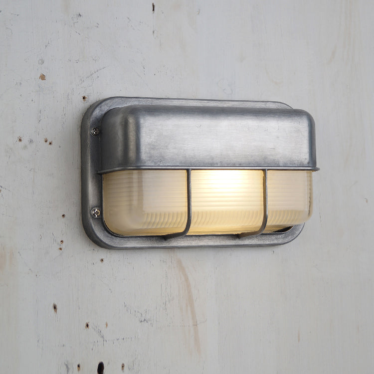 Olcarila Vintage Outdoor Glass Sconce Wall Lamp-Neutral Decor
