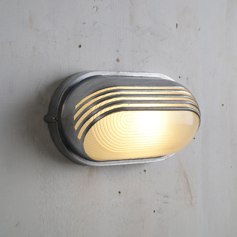 Olcarila Vintage Outdoor Glass Sconce Wall Lamp-Neutral Decor