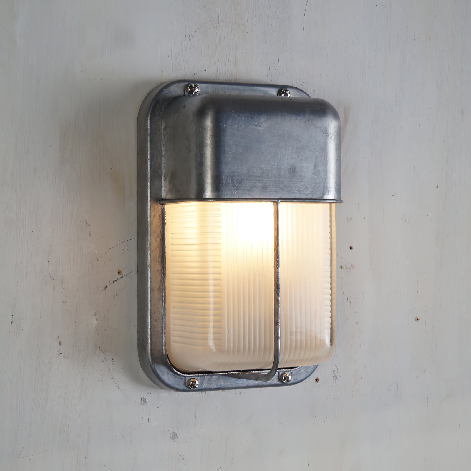 Olcarila Vintage Outdoor Glass Sconce Wall Lamp-Neutral Decor