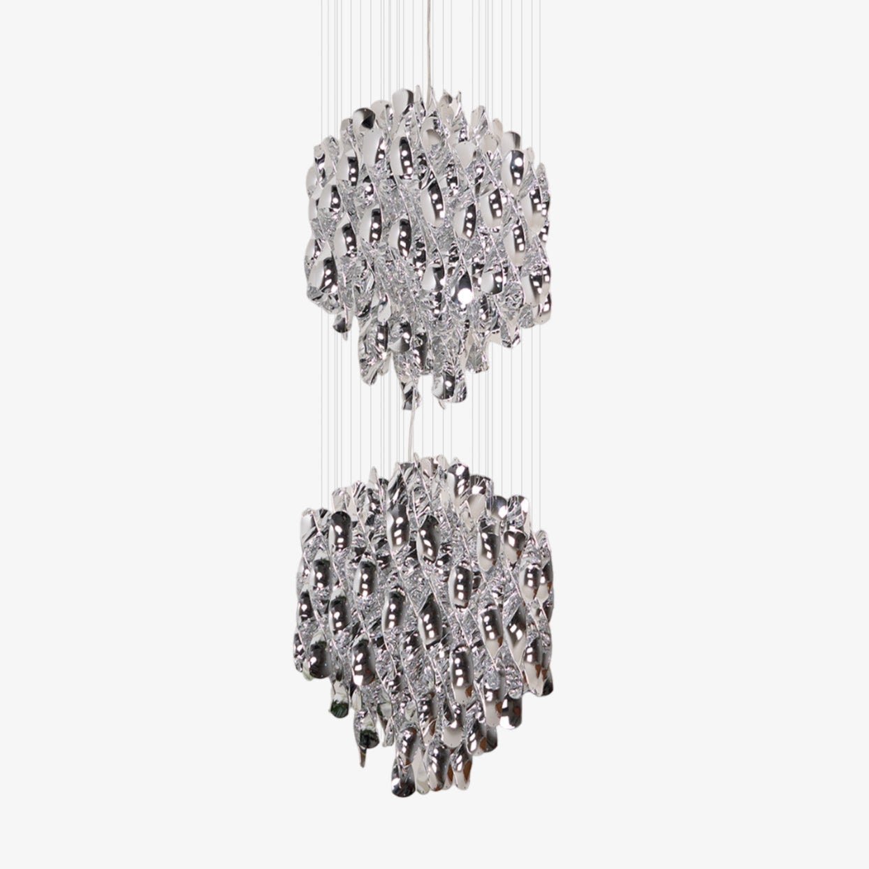 Isoran Luxe Acrylic Chandelier-Neutral Decor