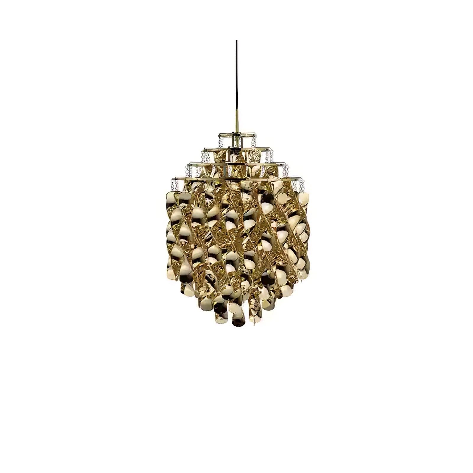 Isoran Luxe Acrylic Chandelier-Neutral Decor