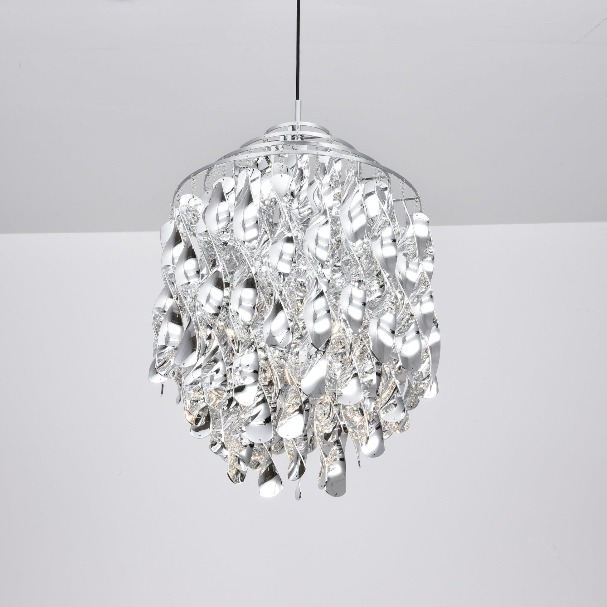 Isoran Luxe Acrylic Chandelier-Neutral Decor