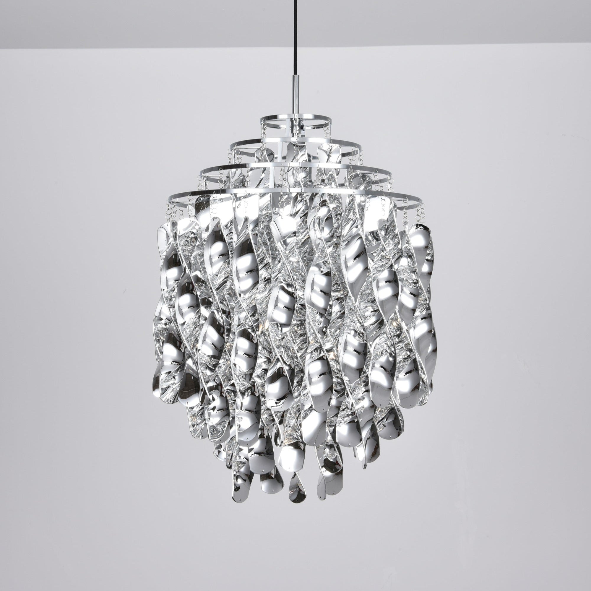 Isoran Luxe Acrylic Chandelier-Neutral Decor