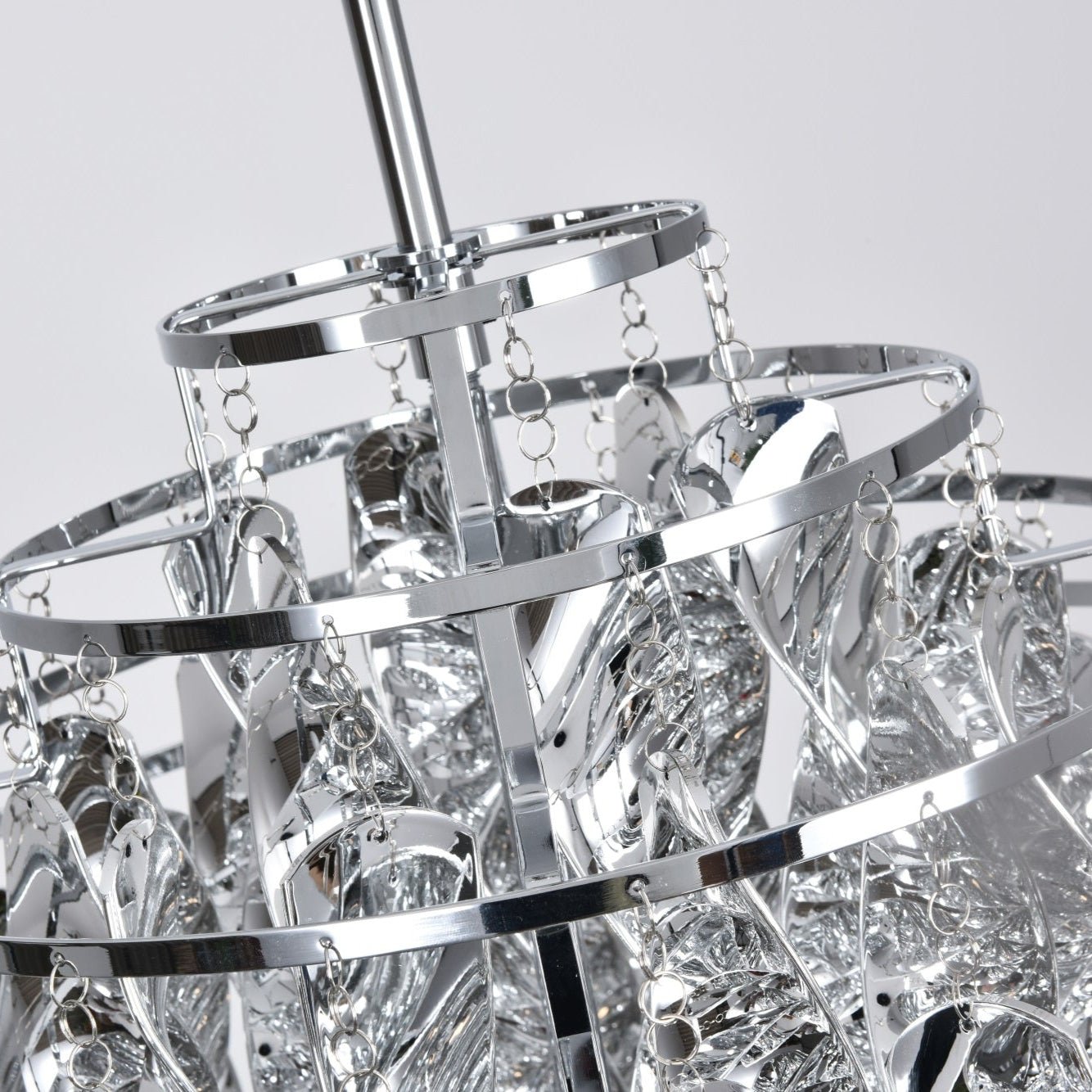 Isoran Luxe Acrylic Chandelier-Neutral Decor