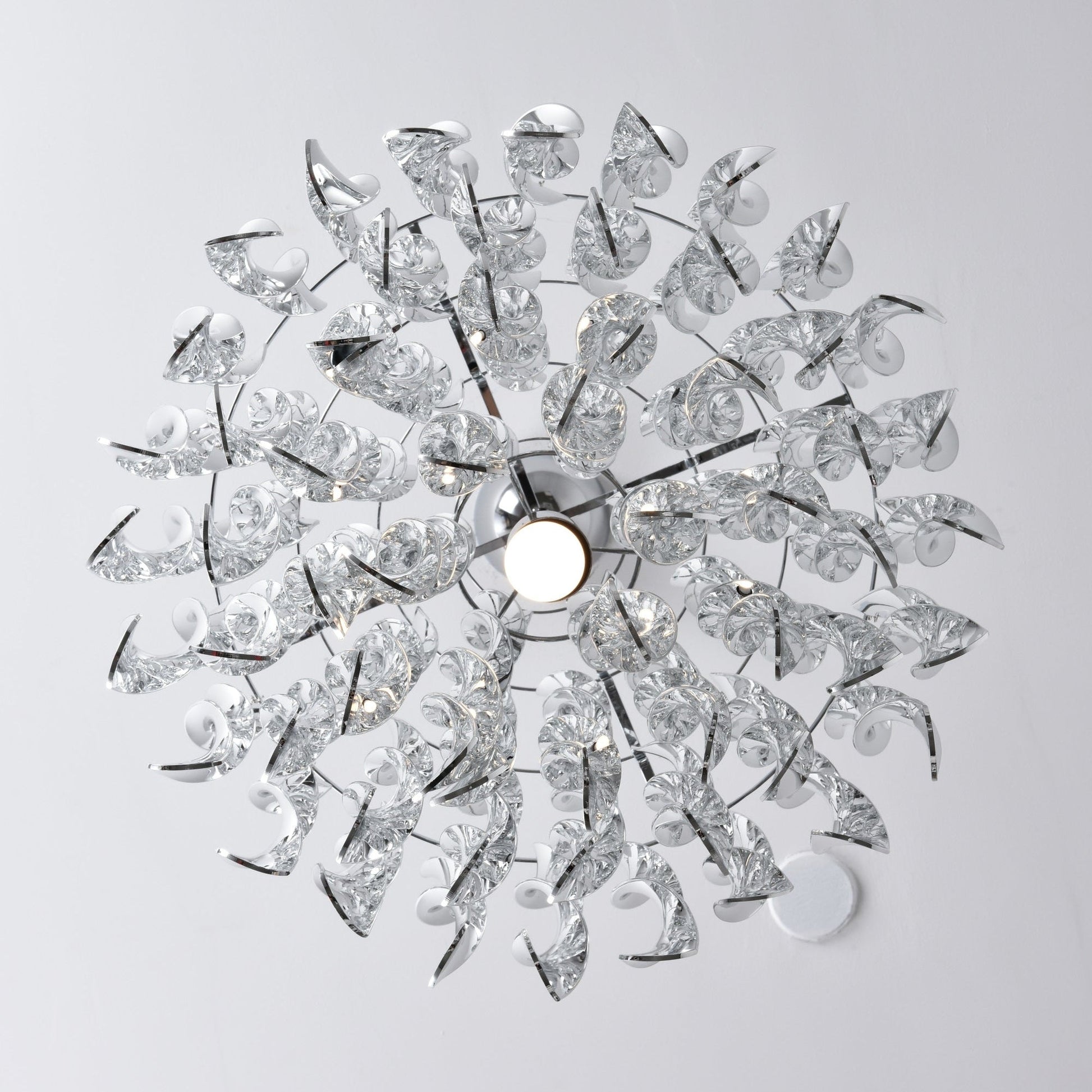 Isoran Luxe Acrylic Chandelier-Neutral Decor