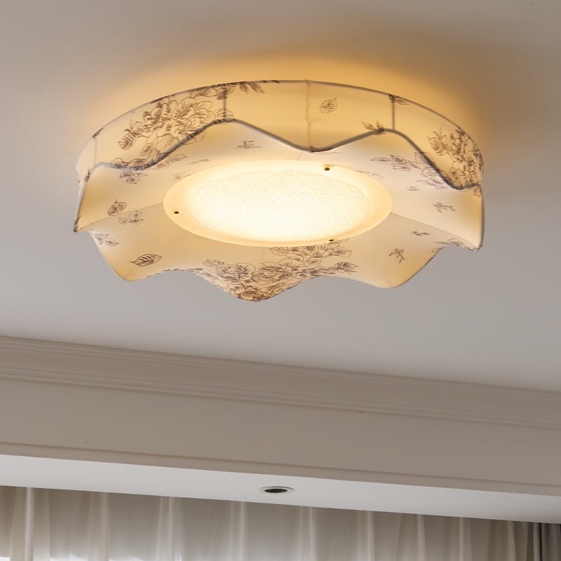 Arvele Premium Nordic Art Fabric Ceiling Light-Neutral Decor