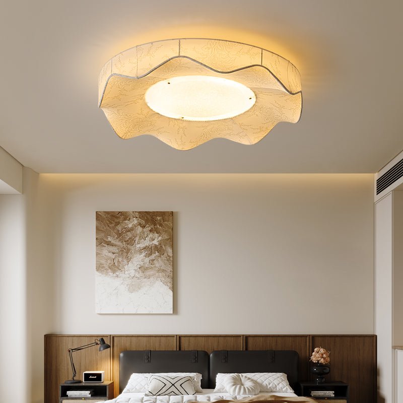 Arvele Premium Nordic Art Fabric Ceiling Light-Neutral Decor