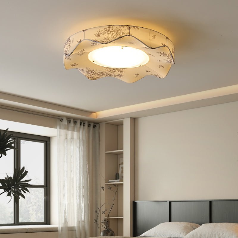 Arvele Premium Nordic Art Fabric Ceiling Light-Neutral Decor