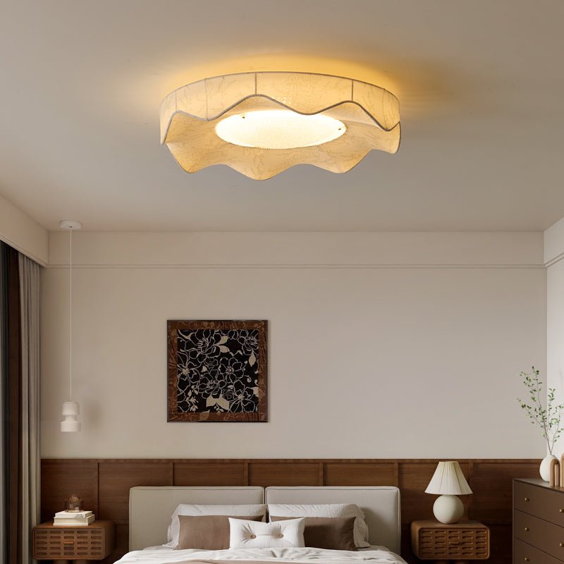 Arvele Premium Nordic Art Fabric Ceiling Light-Neutral Decor