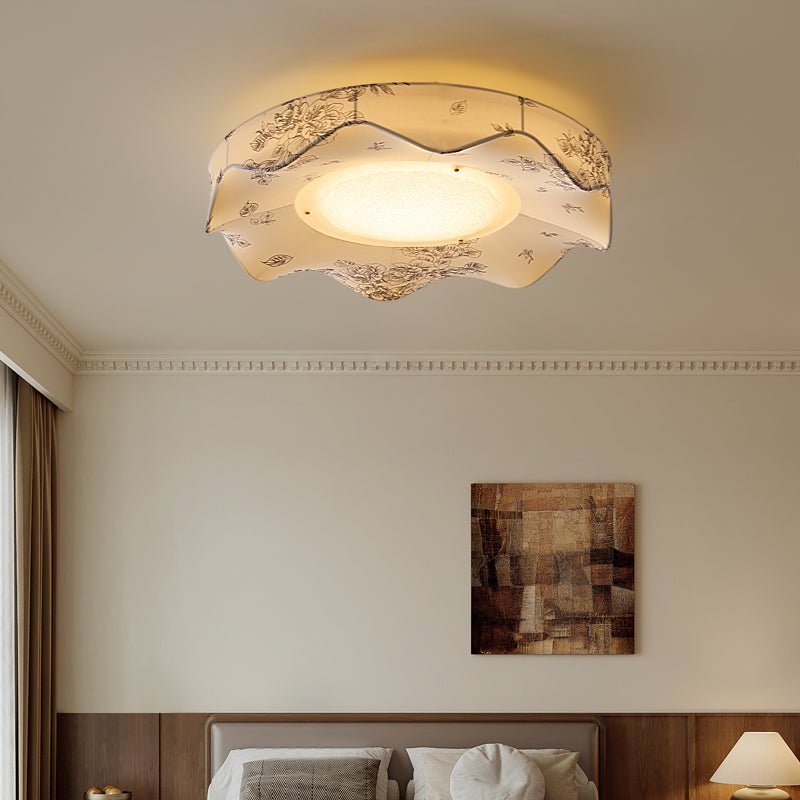 Arvele Premium Nordic Art Fabric Ceiling Light-Neutral Decor