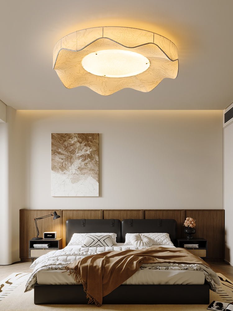 Arvele Premium Nordic Art Fabric Ceiling Light-Neutral Decor