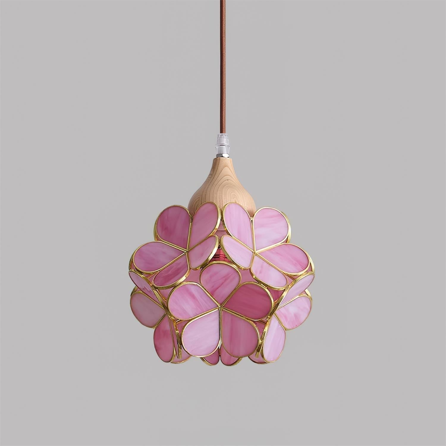 Velina Pink Petal Pendant Light