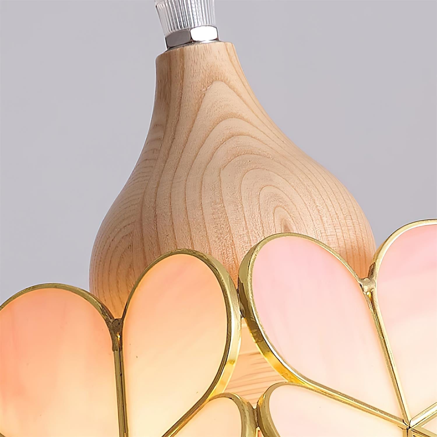 Velina Pink Petal Pendant Light