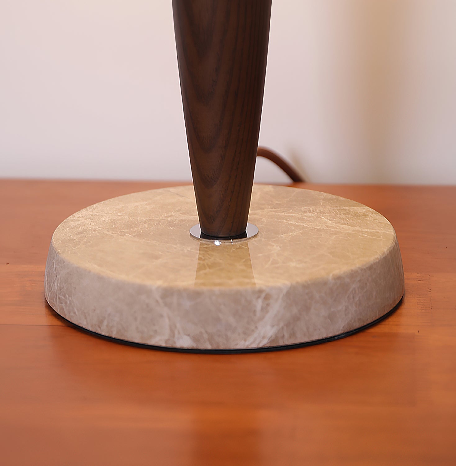 Jackson Minimalist Glass Table Lamp-Neutral Decor
