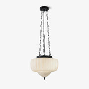 Yara Contemporary Glass Pendant Light-Neutral Decor
