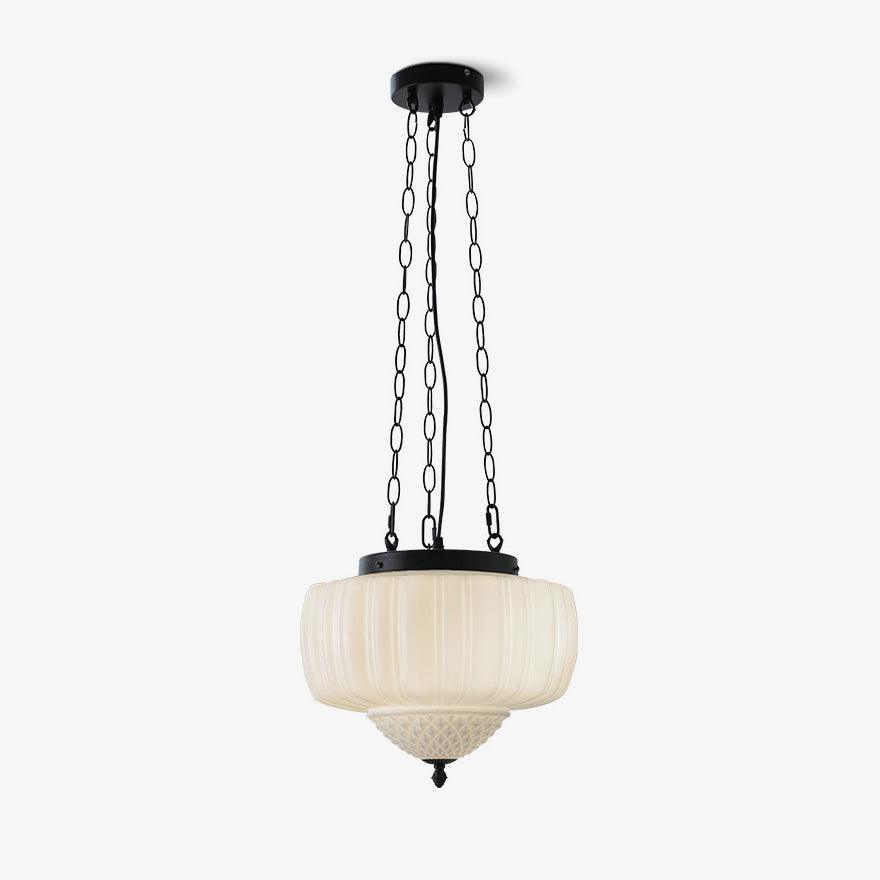 Yara Contemporary Glass Pendant Light-Neutral Decor
