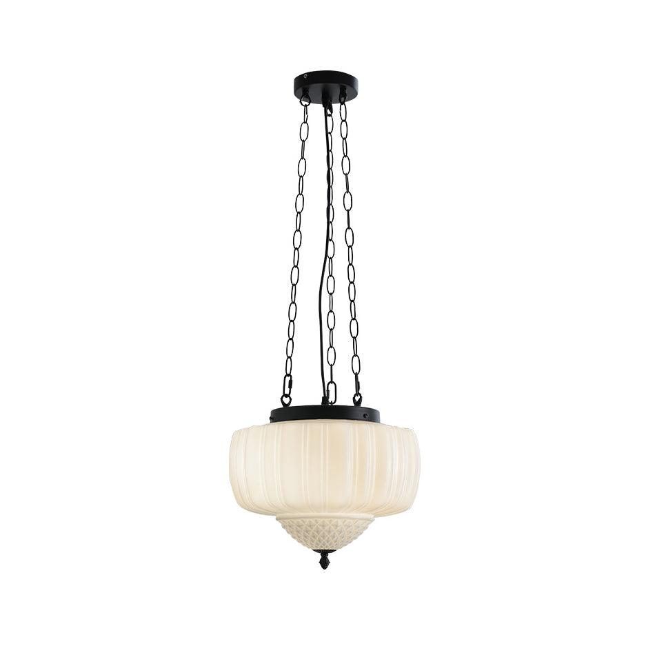 Yara Contemporary Glass Pendant Light-Neutral Decor