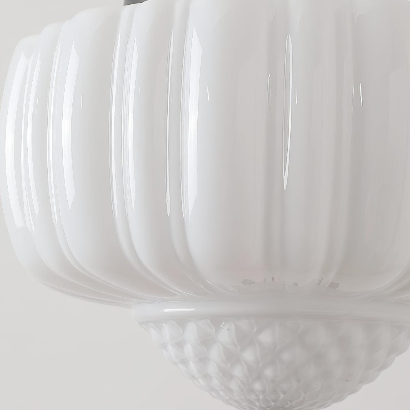 Yara Contemporary Glass Pendant Light-Neutral Decor