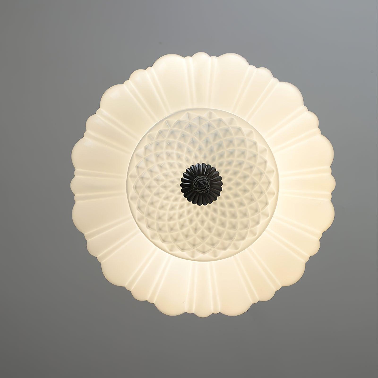 Yara Contemporary Glass Pendant Light-Neutral Decor