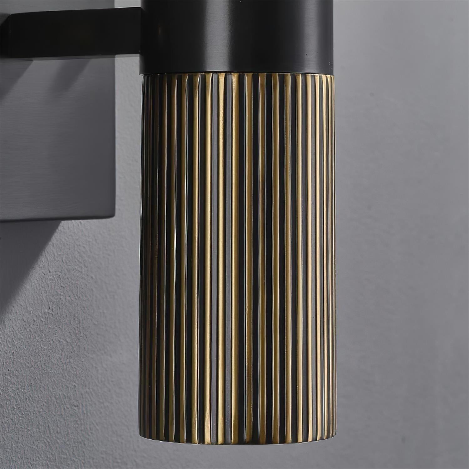 Luste Cylindrical Alabaster Wall Lamp