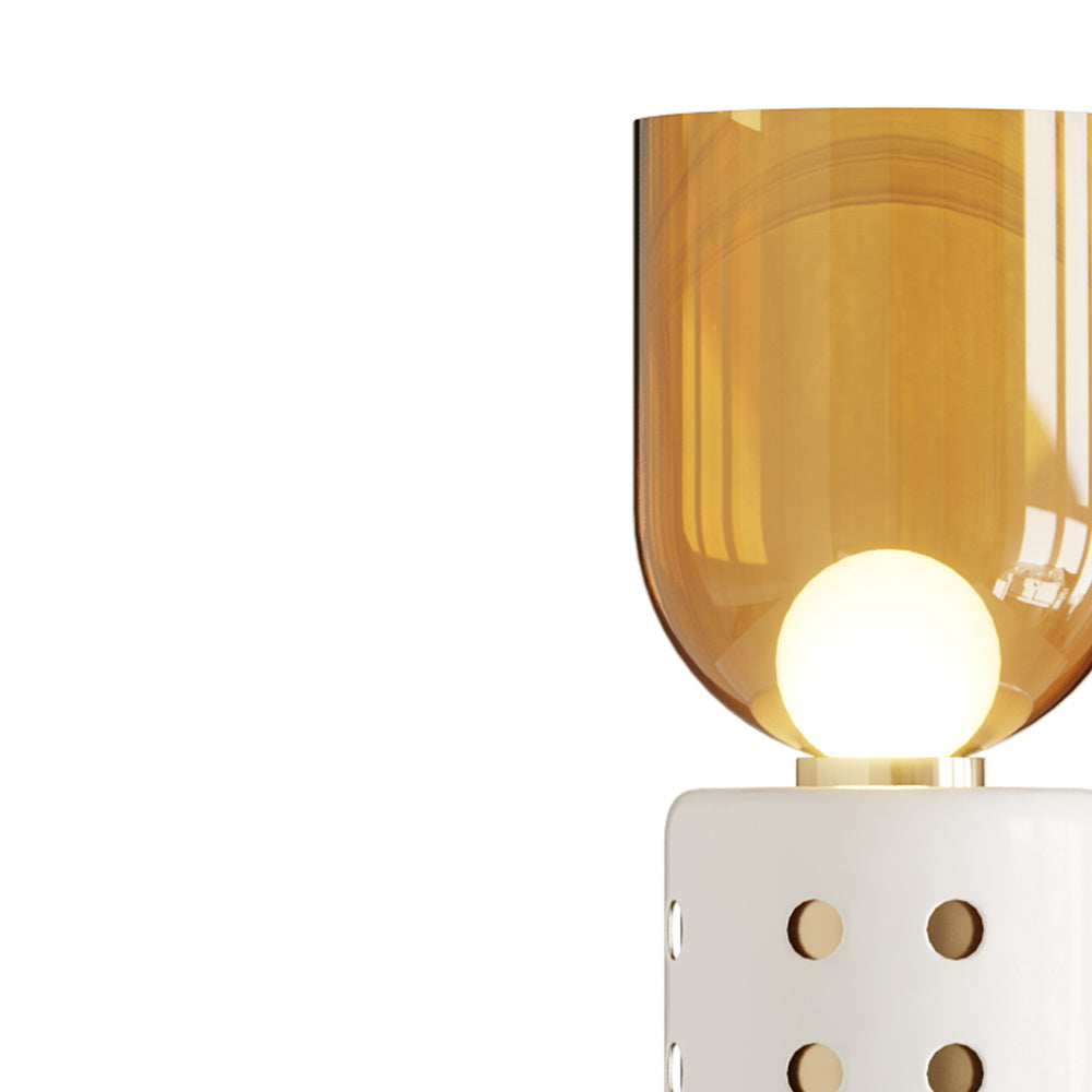Diagram showing the dimensions of the Marlon Floor Lamp.