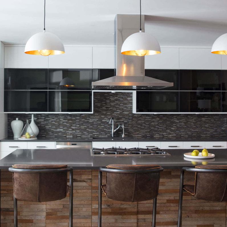 Lustra Pendant Lamp Dome Bowl for Dining Room-Neutral Decor