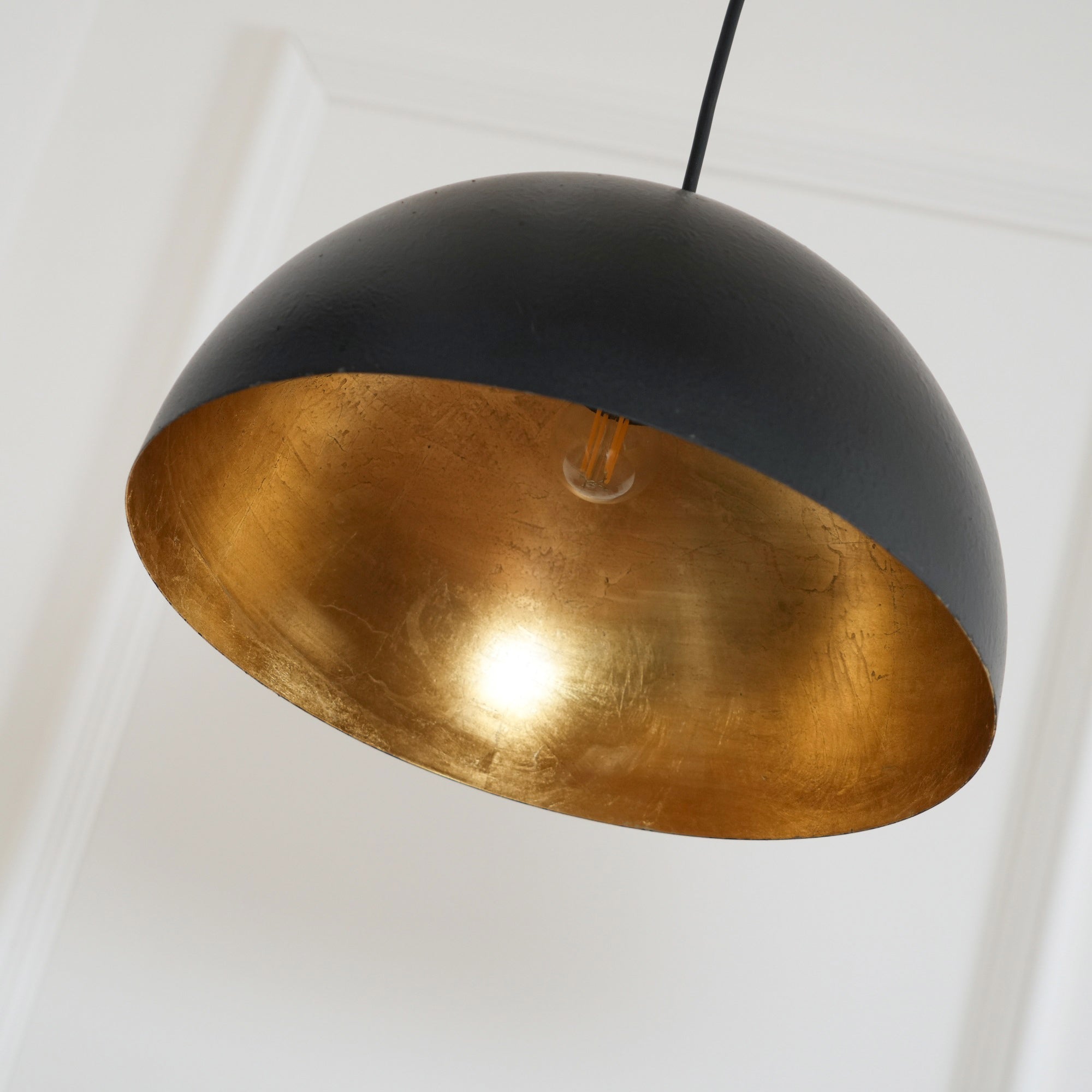 Lustra Pendant Lamp Dome Bowl for Dining Room-Neutral Decor