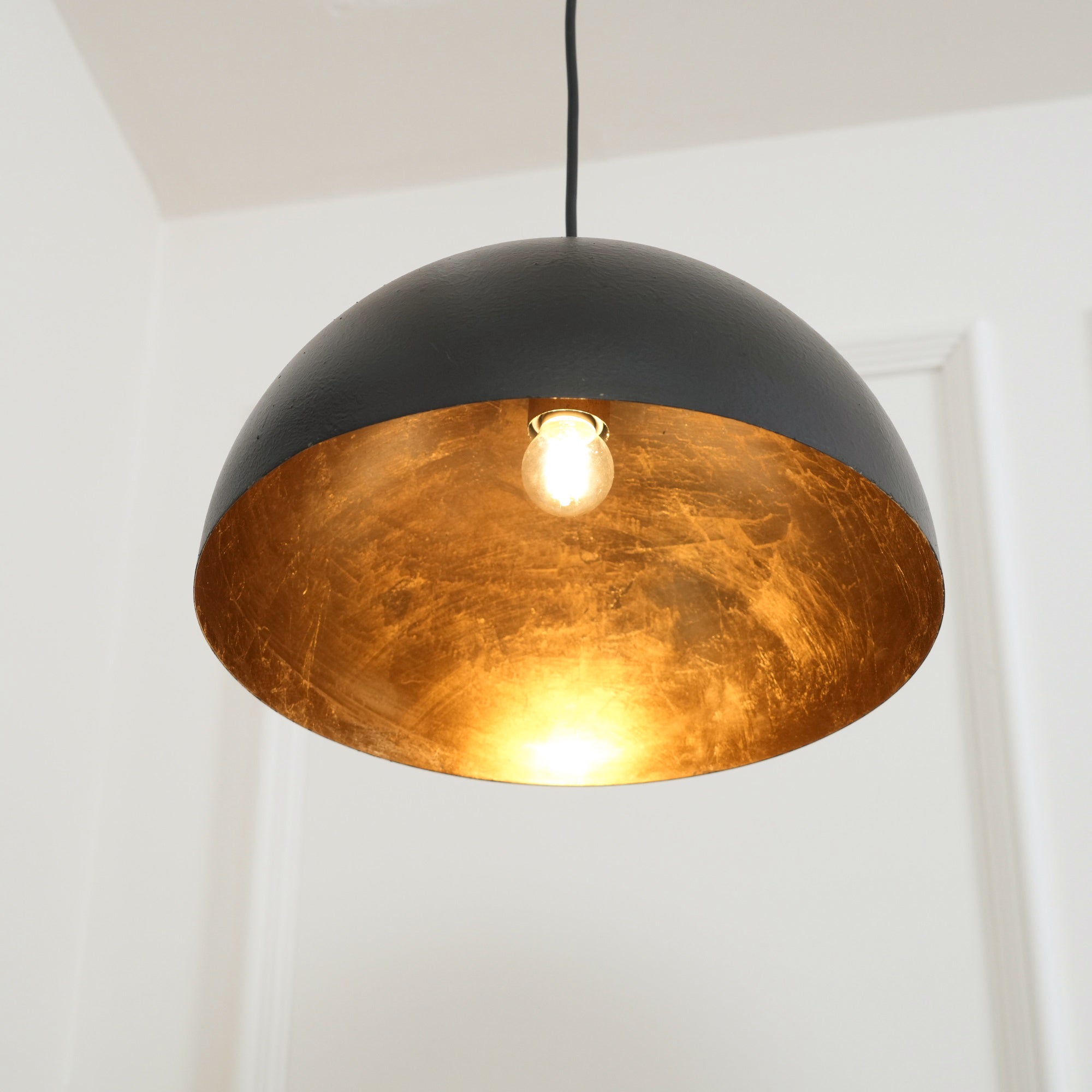 Lustra Pendant Lamp Dome Bowl for Dining Room-Neutral Decor