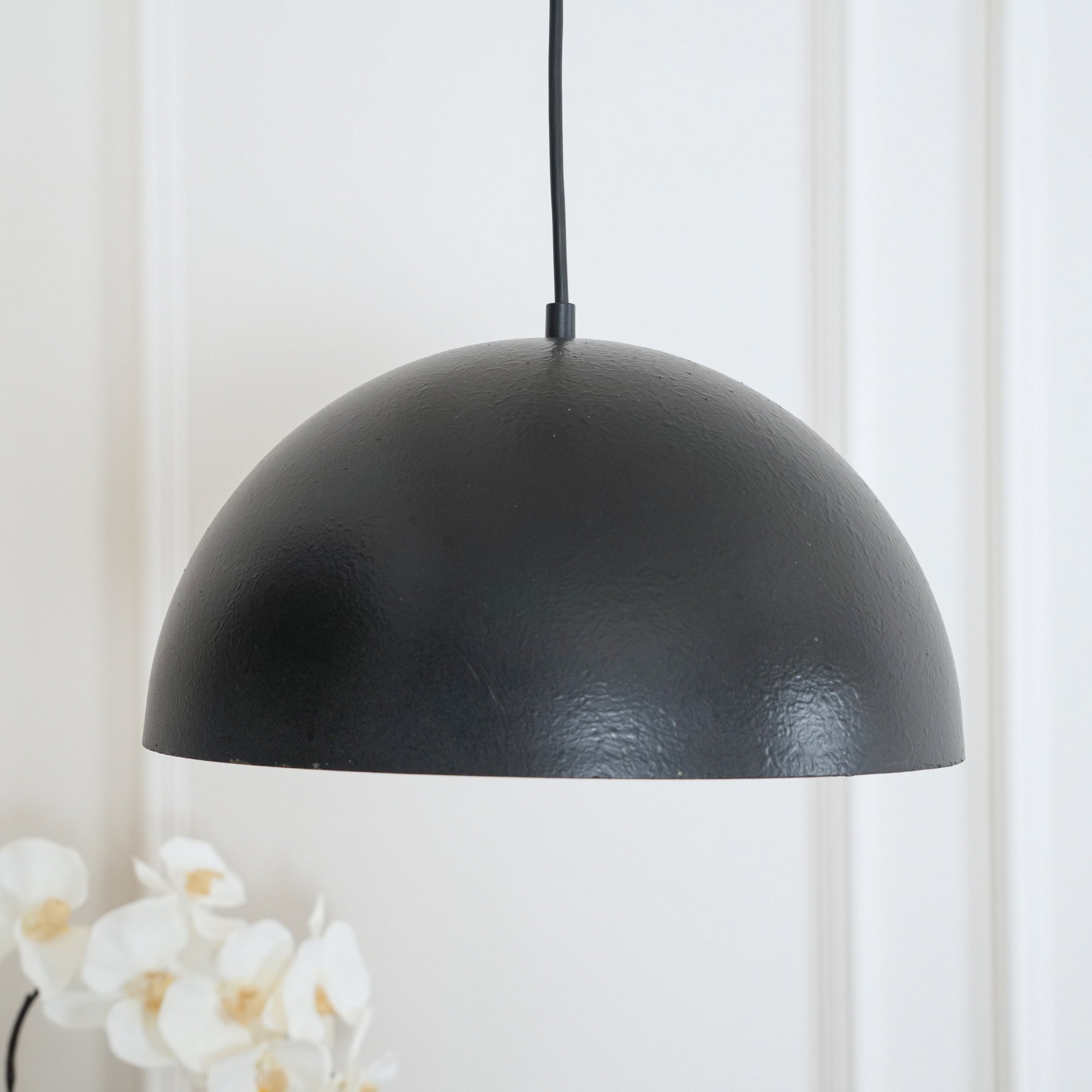 Lustra Pendant Lamp Dome Bowl for Dining Room-Neutral Decor