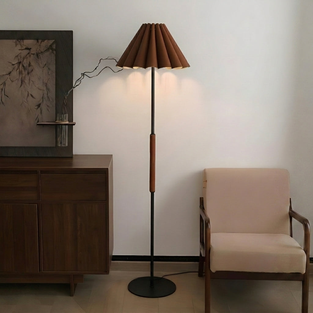 Maeve Pleat Floor Light