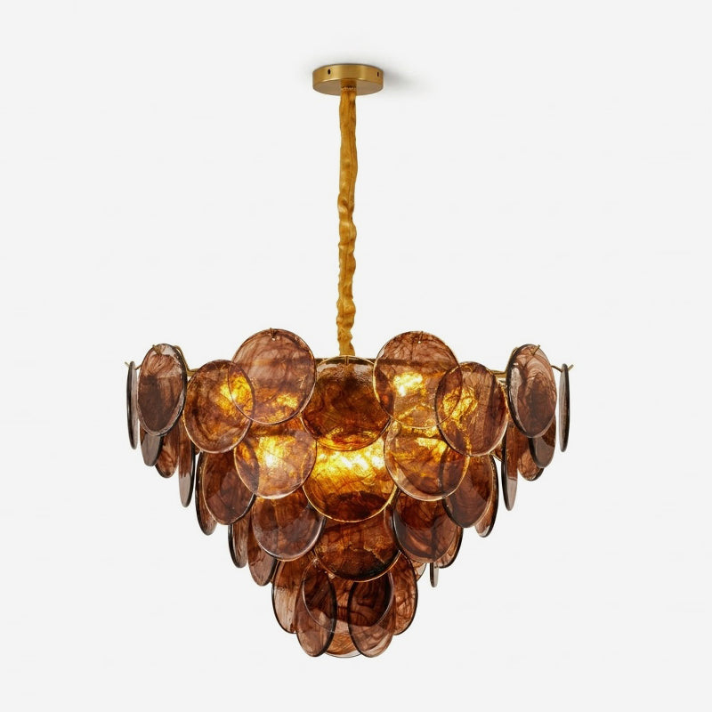 Amber Chandelier