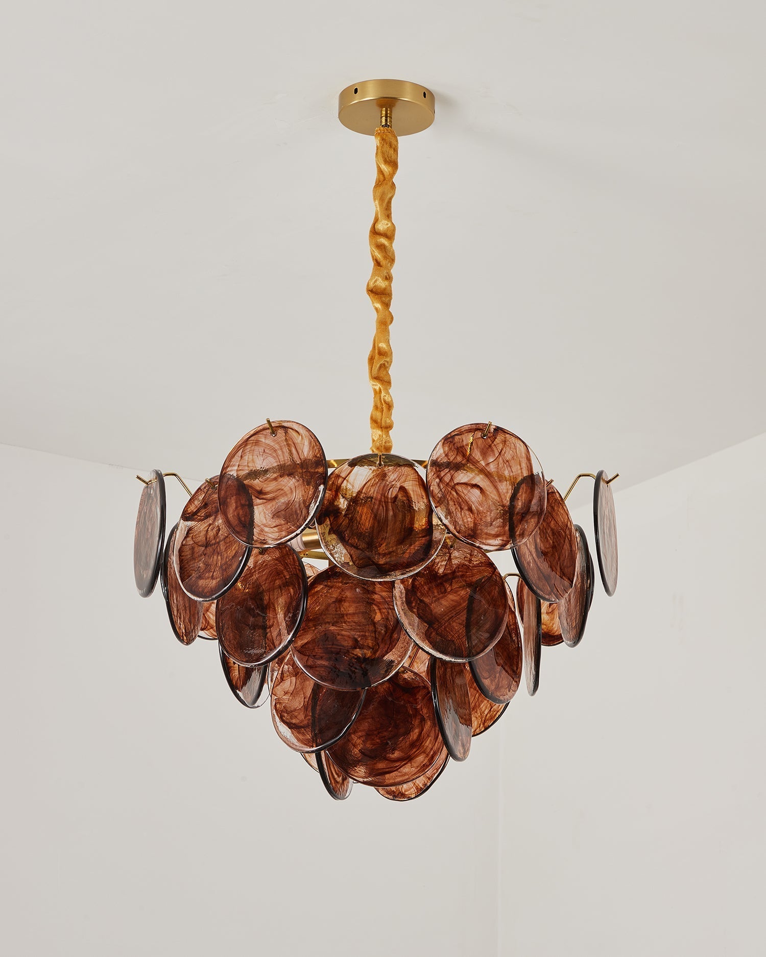 Amber Chandelier